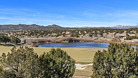 Golf Course, Pond & Mountain Views