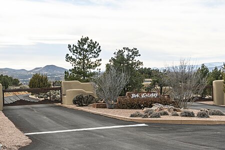 Entrance to Park Estates, where the Homesite is located