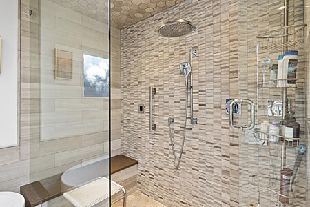 Master Shower, Steam and Spa
