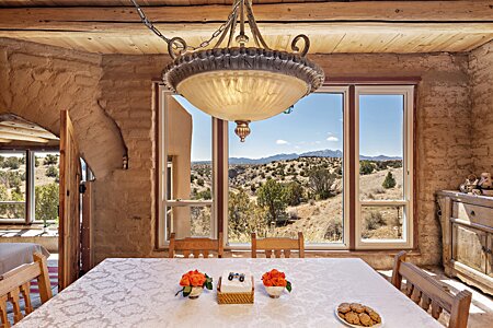 Dining with stunning views into Canyon