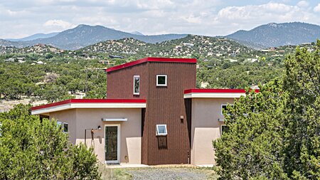 Modern Studio has Mountain and Foothills Views