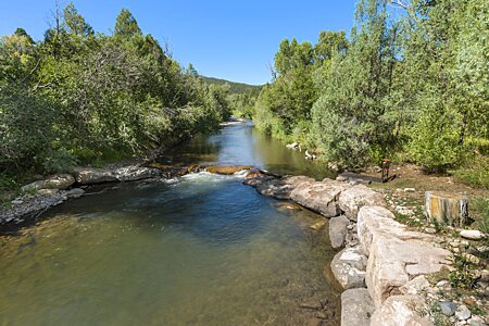 Cascade and Pool on the Pecos River