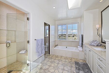 Master Bath also has a View of the Golf Course Lake