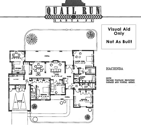 Floor Plan - Hacienda Model