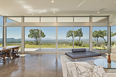 Open Dining Room / Living Room with Views