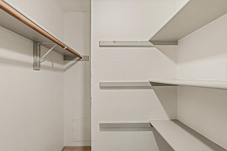 One of Two Walk-in-Closets