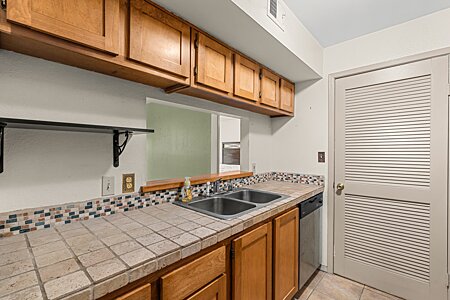 Kitchen to Laundry Room