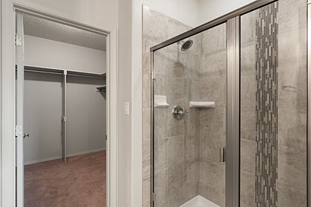 Primary Shower and Closet