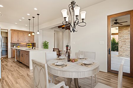 Casual Dining area, with Virtual Staging