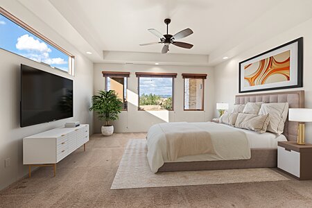 Master Bedroom w/ Virtual Staging