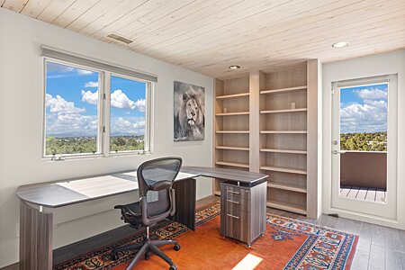 Private Office, adjacent to the Master Bedroom