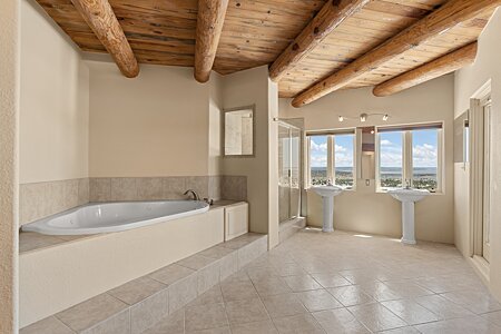 Upper suite private bath