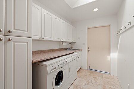 Laundry Room with Access to Garage