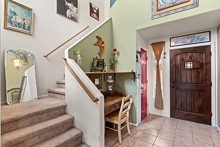 Beautiful front door entry