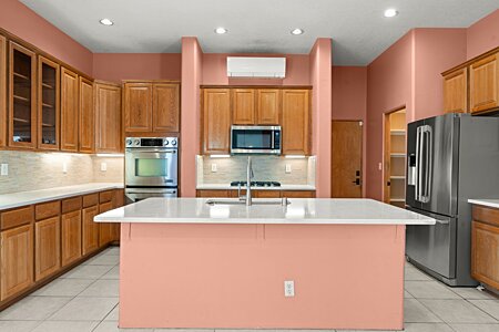 Gourmet kitchen with upgraded Stainless Steel appliances