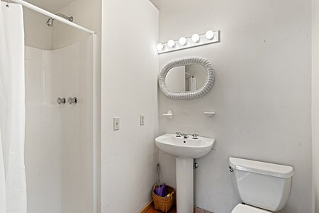 Downstairs bedroom bathroom