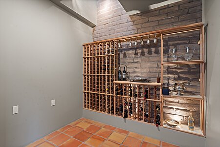 The “wine room” could be anything you want it to be…there is a wine cooler in the kitchen.