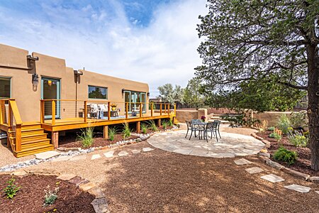 Dining Patio and Entertainment Deck