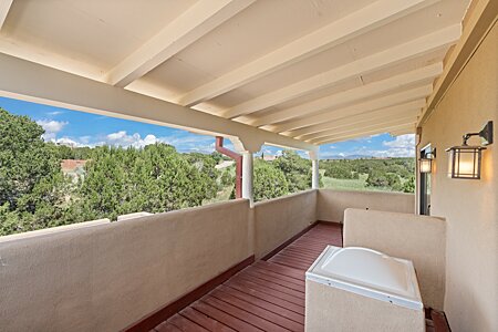 Second Floor Deck Off Primary Bedroom and Office