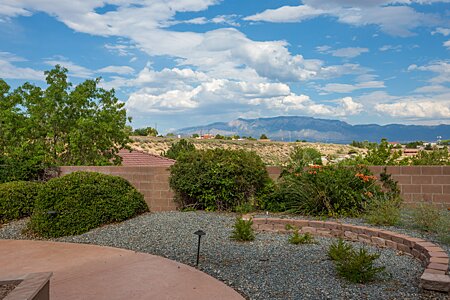 Views of the Sandia Mountains