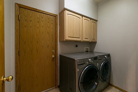 Laundry Room with Garage Access