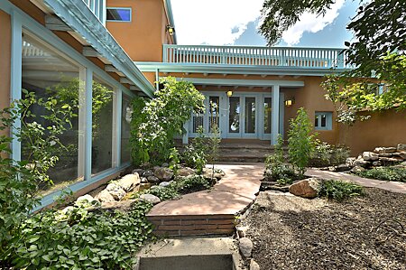 Front courtyard