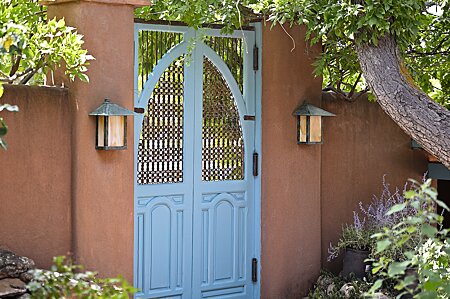 Front entry french doors