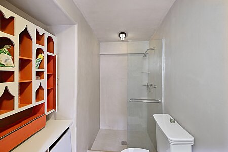 Powder room of living area