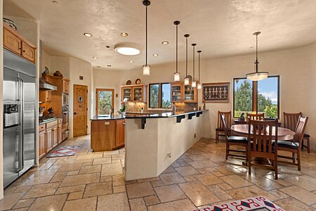 Kitchen and Dining Area