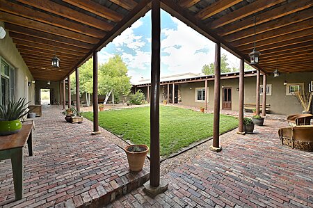 Interior Courtyard Looking East