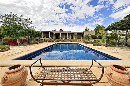 South-End of Pool Looking Towards Home