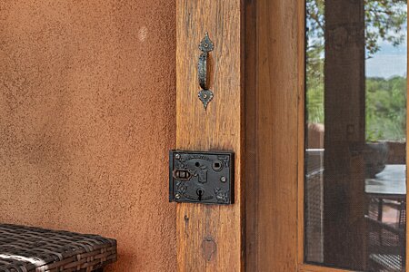 Patio Door Hardware Detail