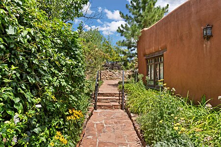 Pathway to Parking Area