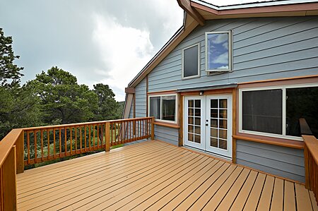 Balcony off of Primary Bedroom