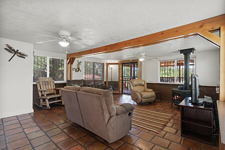 Main house - sunroom/den