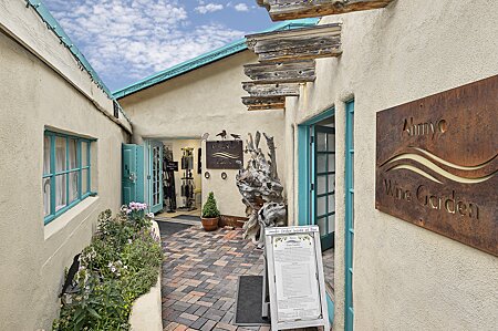 Walkway to Gallery / Wine & Beer Bar