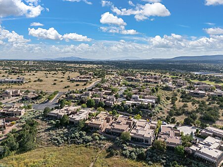 Looking Southwest - Home is Fourth from the Left