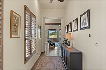 Main Hallway, looking to the Living Room