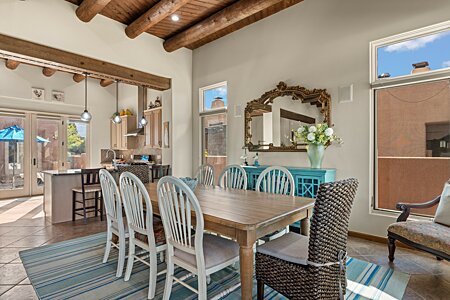 Dining area, looking to the Kitchen