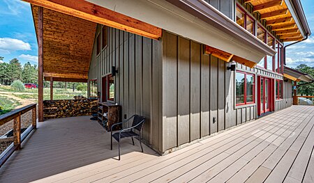 Expansive Wraparound Deck