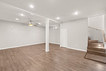 Lower Level Family Room / Game Room / Kid's Playroom / Office