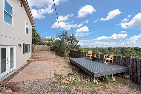 Viewing Deck on Rear Patio