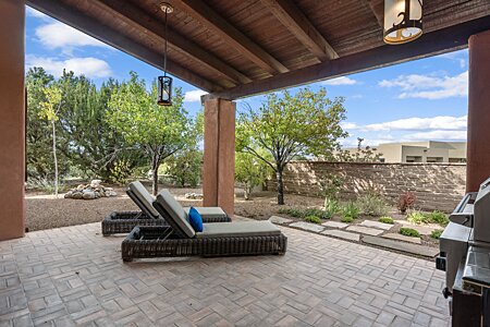 Outdoor Patio off of Living Area